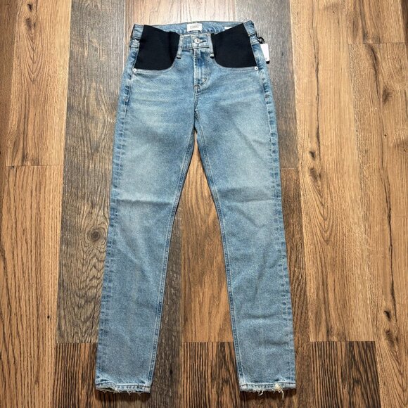 Citizens of Humanity Inga Maternity Jeans Women's Size 24 in Light Wash NWT! - Picture 2 of 9
